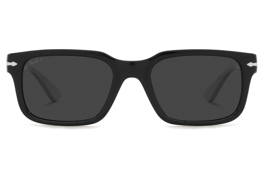 Persol - PO3272S Sunglasses Black with Dark Grey Polar Lenses (95/48)