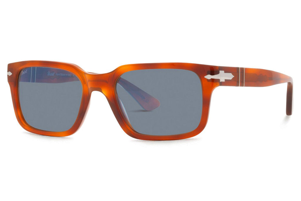 Persol - PO3272S Sunglasses Terra Di Siena with Light Blue Lenses (96/56)
