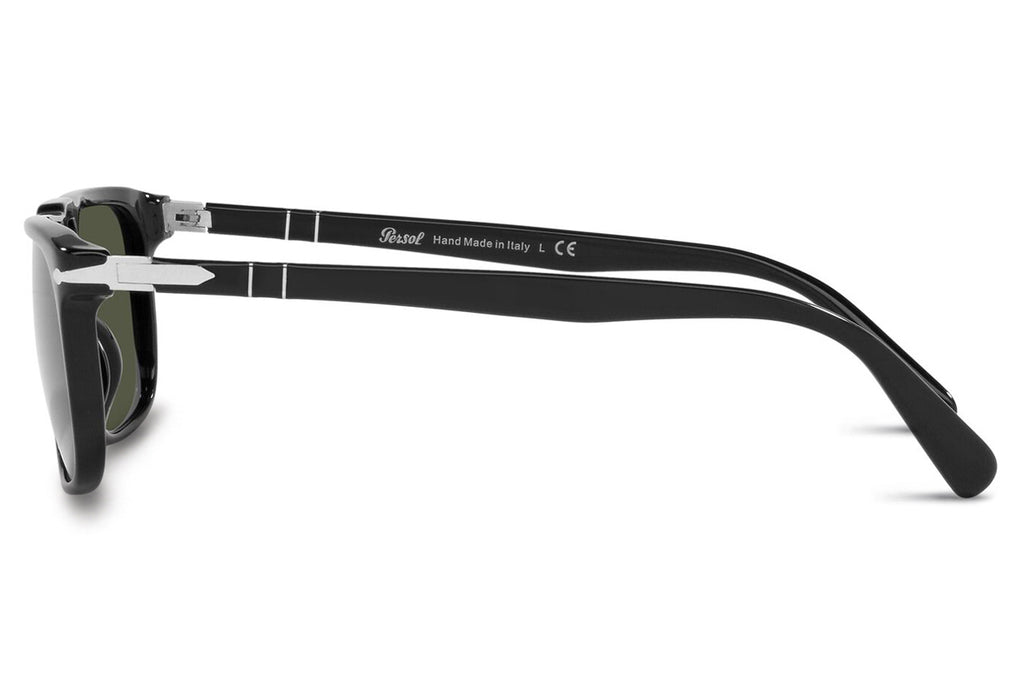 Persol - PO3273S Sunglasses Black with Green Lenses (95/31)