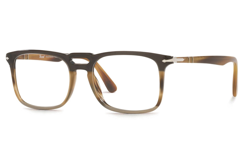 Persol - PO3277V Eyeglasses Black/Striped Grey (1135)