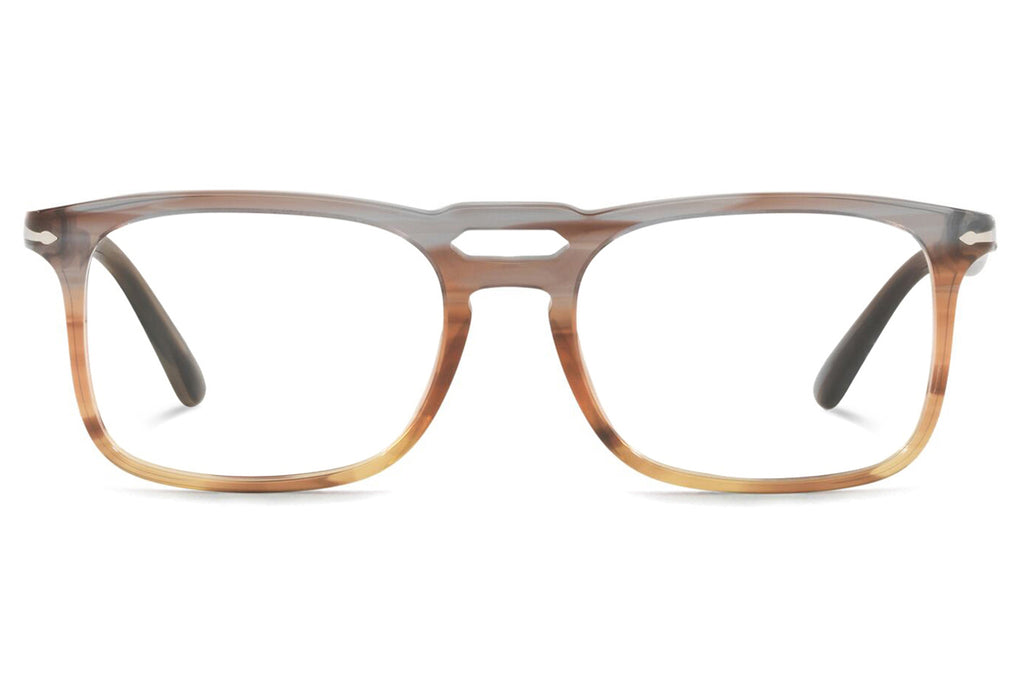 Persol - PO3277V Eyeglasses Striped Grey/Gradient Brown (1137)