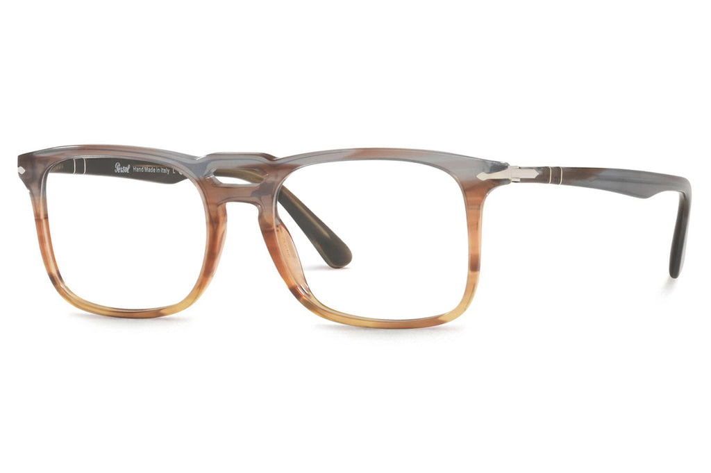 Persol - PO3277V Eyeglasses Striped Grey/Gradient Brown (1137)