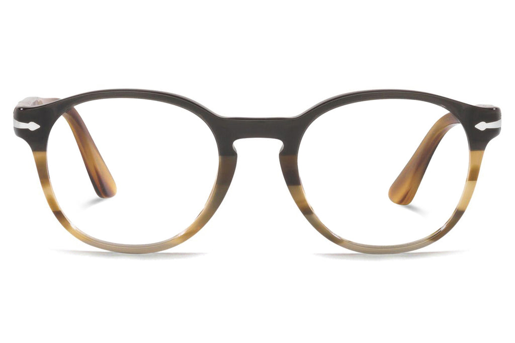 Persol - PO3284V Eyeglasses Black/ Striped Brown (1135)