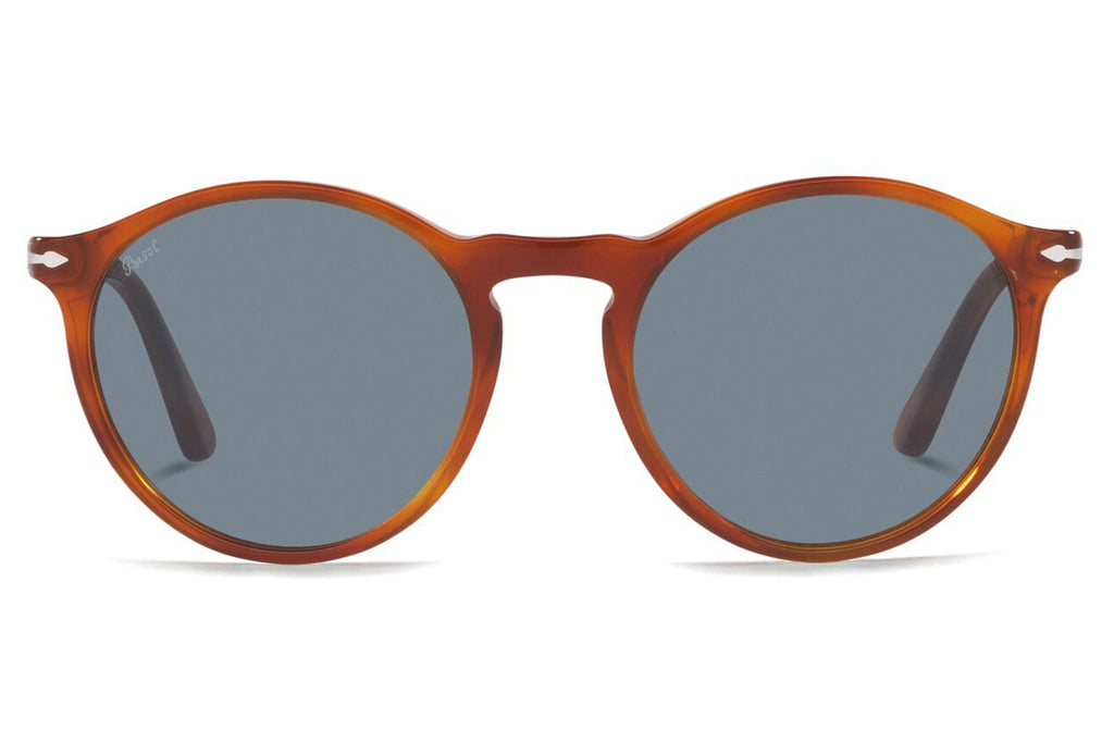 Persol - PO3285S Sunglasses Terra Di Siena with Light Blue Lenses (96/56)