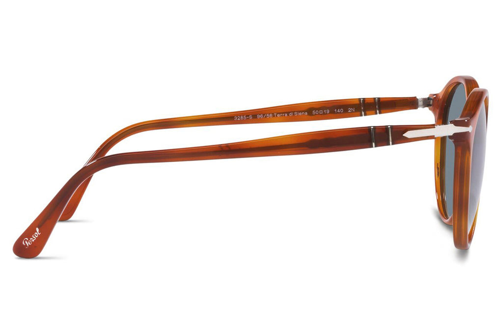 Persol - PO3285S Sunglasses Terra Di Siena with Light Blue Lenses (96/56)