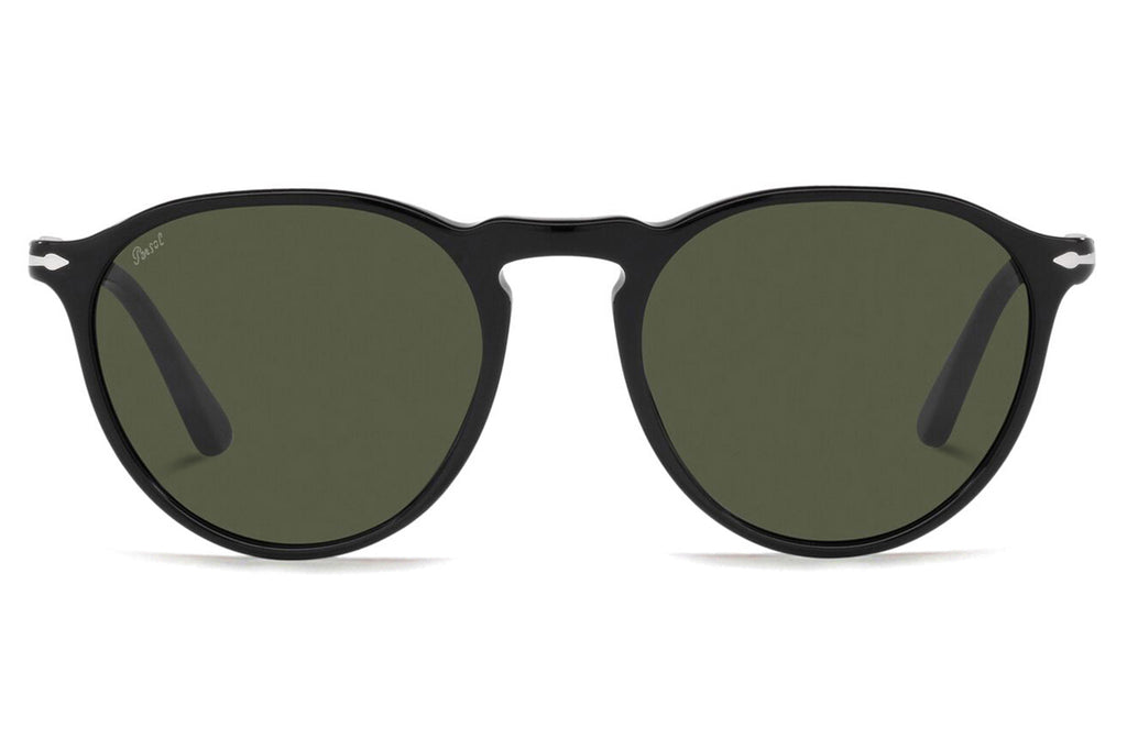 Persol - PO3286S Sunglasses Black with Green Lenses (95/31)