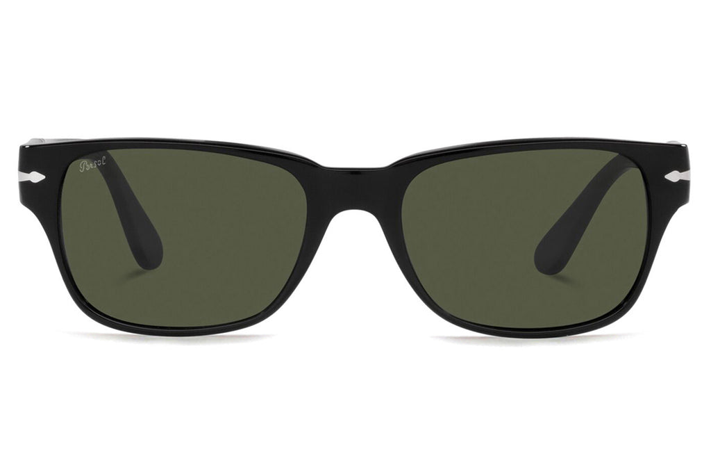 Persol - PO3288S Sunglasses Black with Green Lenses (95/31)