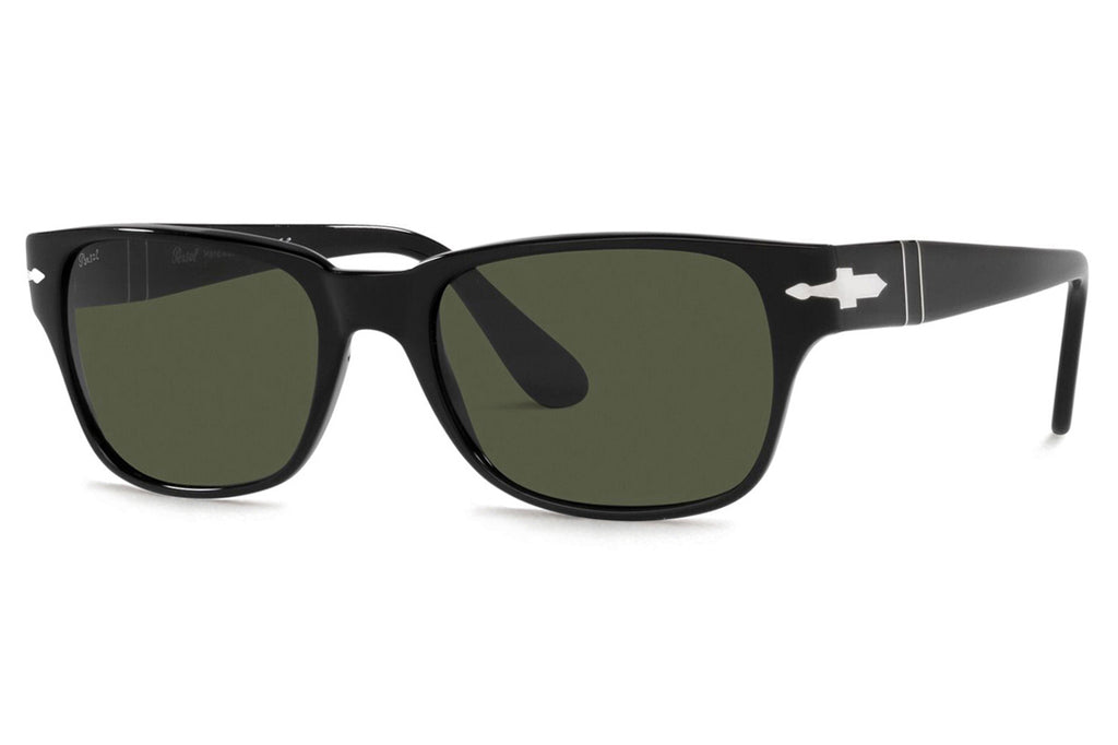 Persol - PO3288S Sunglasses Black with Green Lenses (95/31)