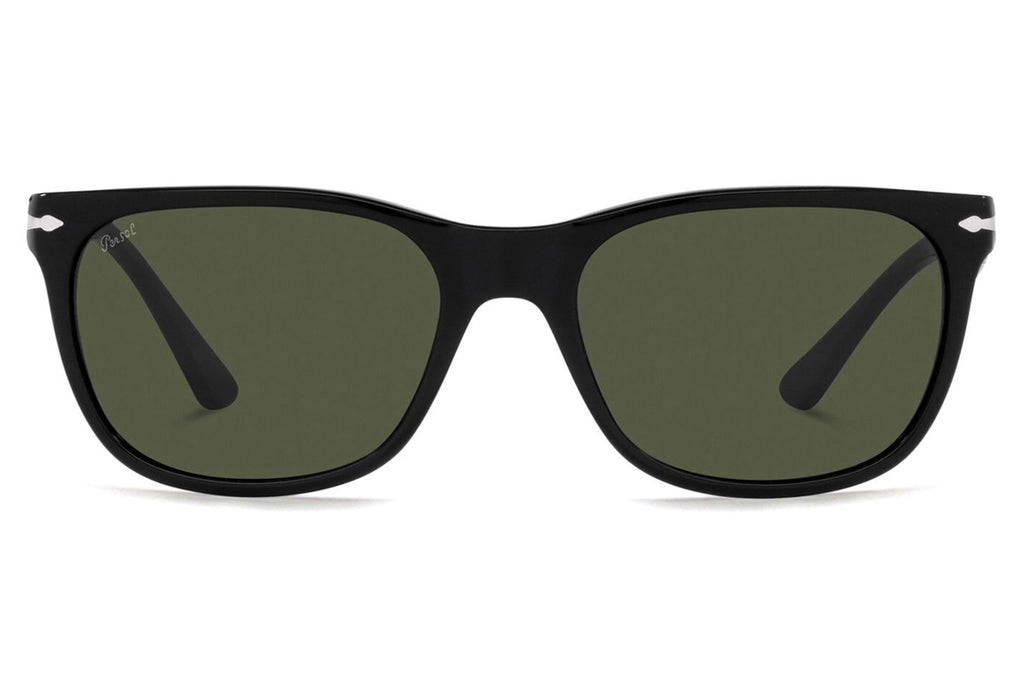 Persol - PO3291S Sunglasses Black with Green Lenses (95/31)