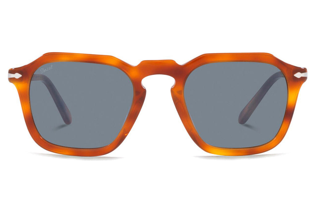 Persol - PO3292S Sunglasses Terra Di Siena with Light Blue Lenses (96/56)