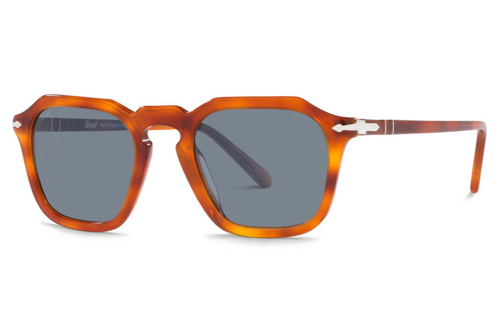 Persol - PO3292S Sunglasses Terra Di Siena with Light Blue Lenses (96/56)