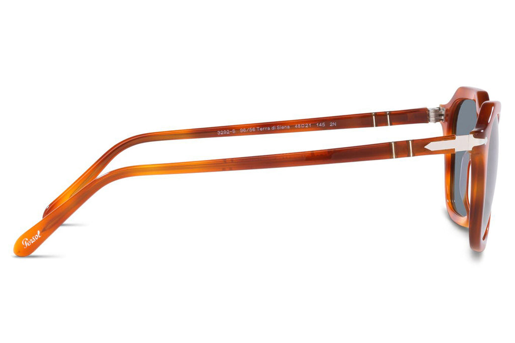 Persol - PO3292S Sunglasses Terra Di Siena with Light Blue Lenses (96/56)