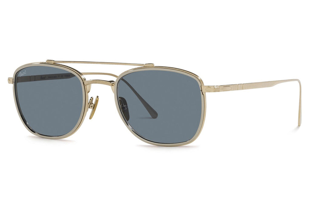 Persol - PO5005ST Sunglasses Gold/Silver with Light Blue Lenses (800556)