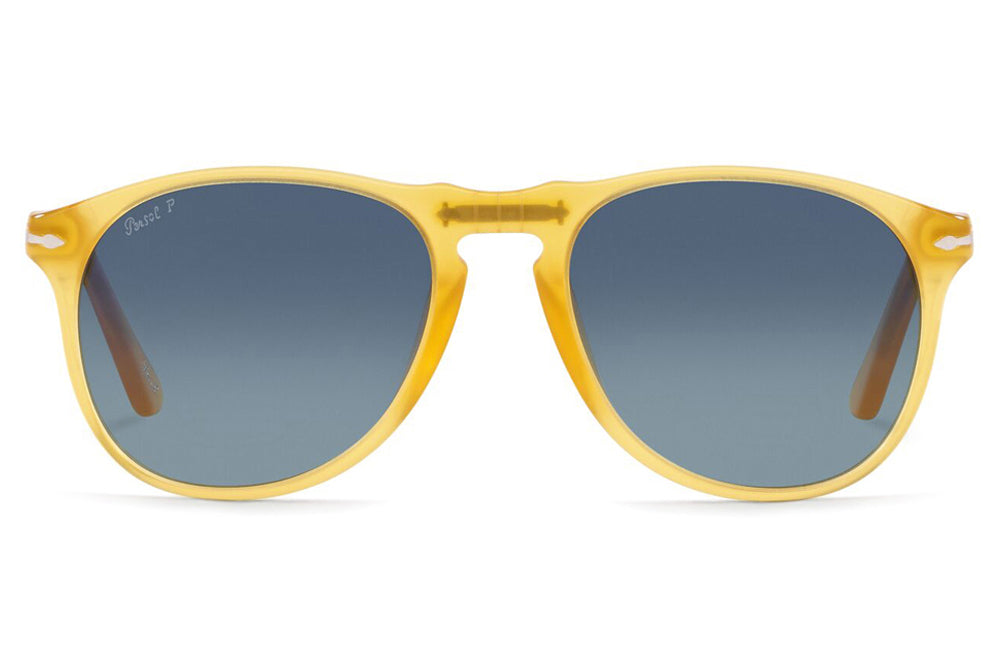 Persol - PO9649S Sunglasses Miele with Blue Polar Lenses (204/S3)