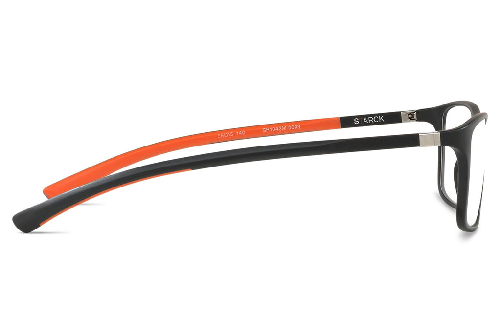 Starck Biotech - PL1043 (M) (SH1043M) Eyeglasses Matte Black/Orange