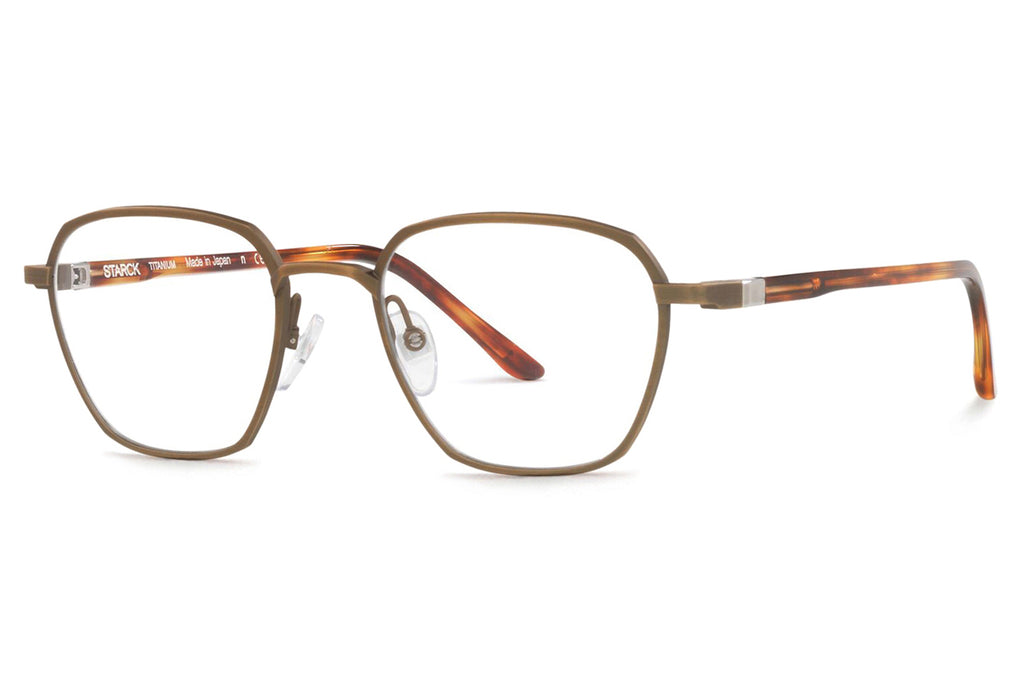 Starck Biotech - SH2063T Eyeglasses Matte Brushed New Antique Gold