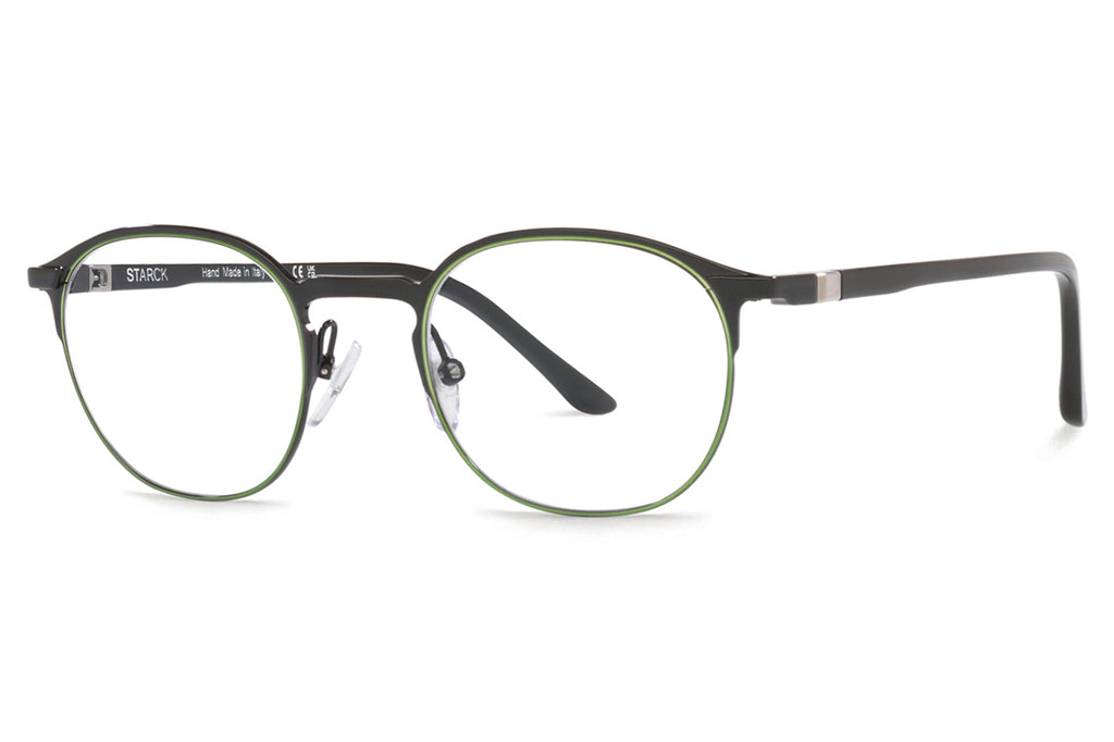 Starck Biotech - SH2074 Eyeglasses Black/Green