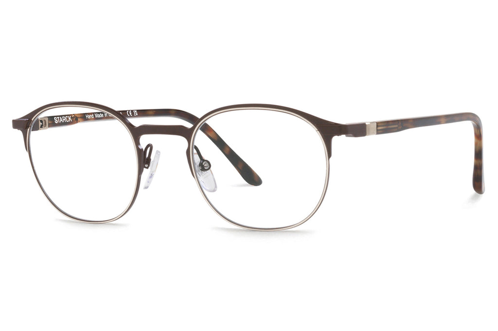 Starck Biotech - SH2074 Eyeglasses Brown/Gold