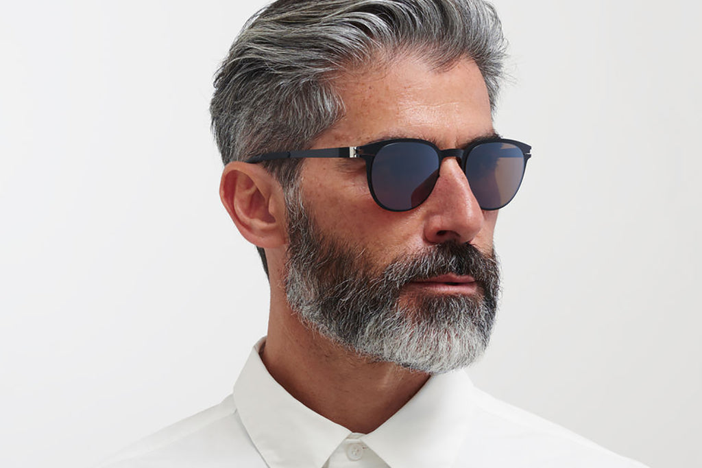 MYKITA - Truman Sunglasses Black with Polarized Pro Hi-Con Grey Lenses