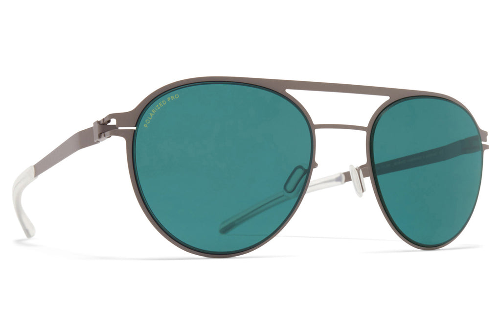 MYKITA - Bradley Sunglasses Mole Grey/Indigo with Polarized Pro Ocean Blue Lenses