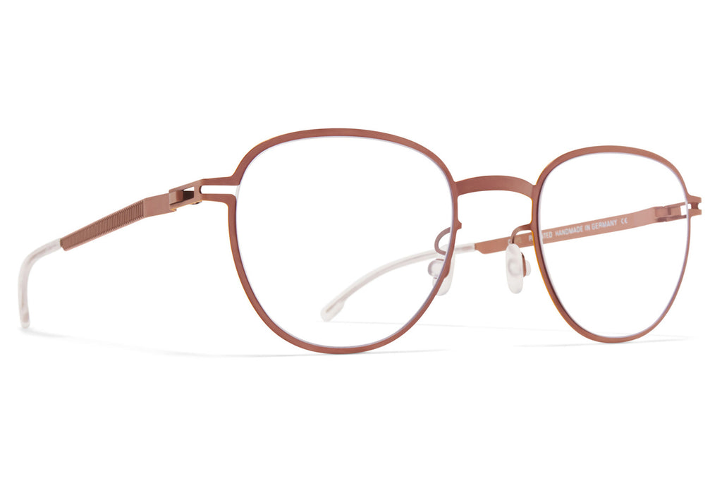 MYKITA® / Leica - ML09 Eyeglasses Shiny Copper/Leica Yellow Edge