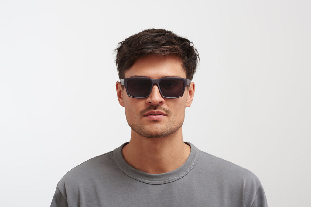 MYKITA Mylon - Musk Sunglasses MD35 - Slate Grey Cool Grey Solid Lenses