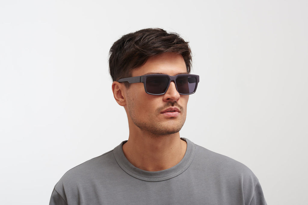 MYKITA Mylon - Musk Sunglasses MD35 - Slate Grey Cool Grey Solid Lenses