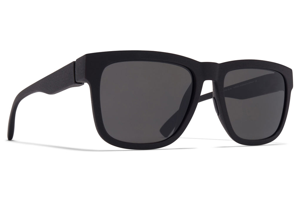 MYKITA - Wave Sunglasses MD1 - Pitch Black with Dark Grey Solid Lenses