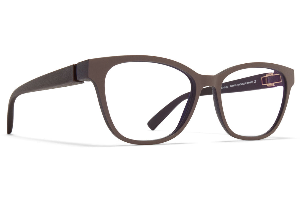 MYKITA Mylon - Padme Eyeglasses MDL2 - Ebony Brown/Mole Grey