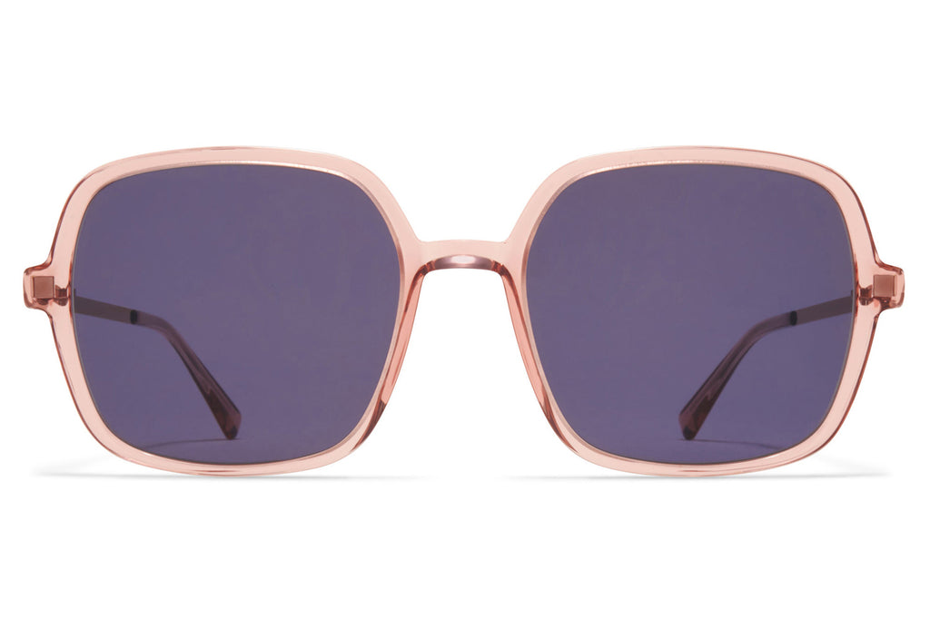 MYKITA - Saima Sunglasses Melrose/Purple Bronze with Cool Grey Solid Lenses