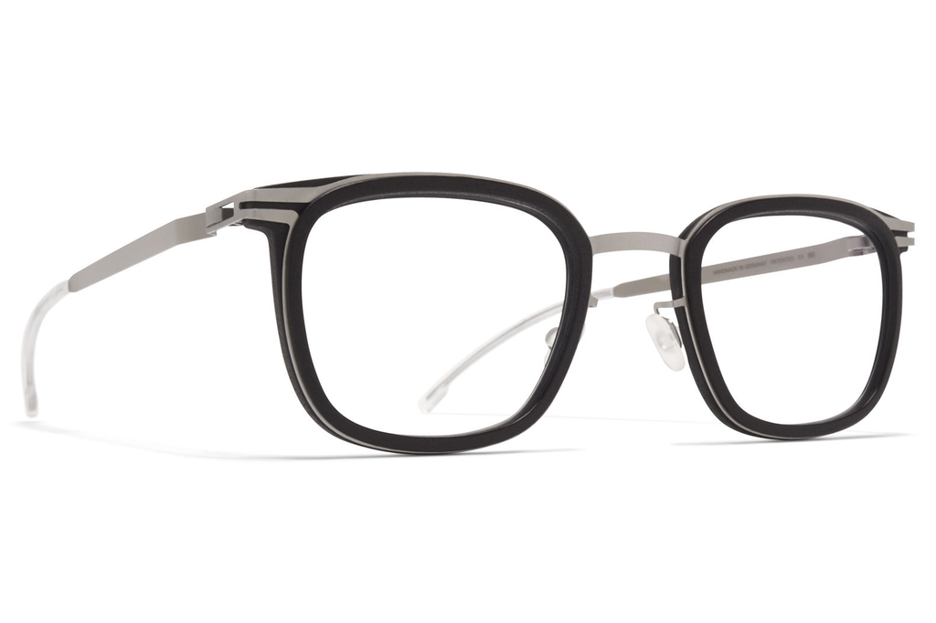 MYKITA MYLON - Cedar Eyeglasses MH49 - Pitch Black/Matte Silver