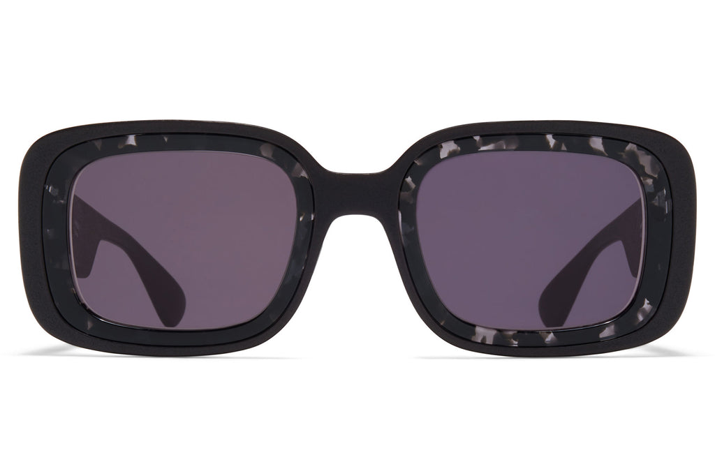 MYKITA - Studio 13.1 Sunglasses MA1 - Pitch Black/Black Havana with Cool Grey Solid Lenses