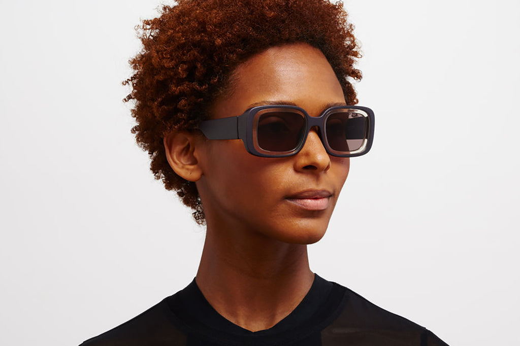 MYKITA - Studio 13.1 Sunglasses MA2 - Pitch Black/Sand with Cool Grey Solid Lenses