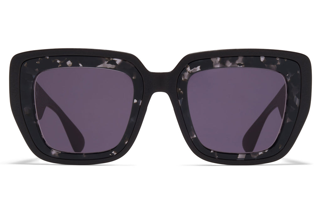 MYKITA - Studio 13.2 Sunglasses MA1 - Pitch Black/Black Havana with Cool Grey Solid Lenses