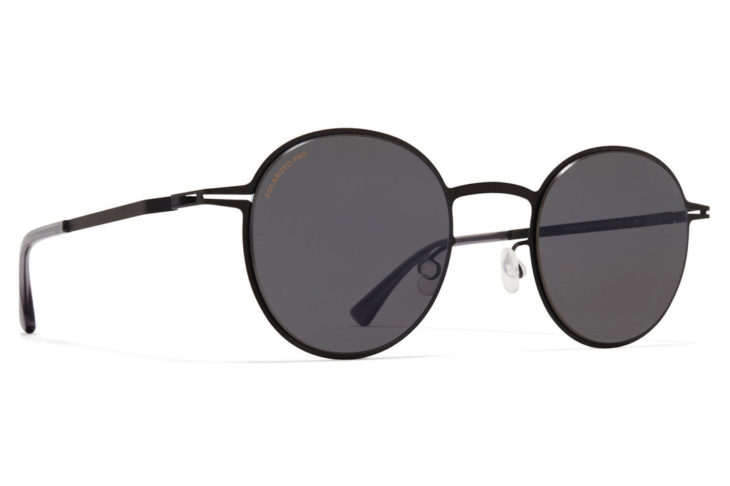 MYKITA - Nis Sunglasses Black with Polarized Pro Hi-Con Grey Lenses