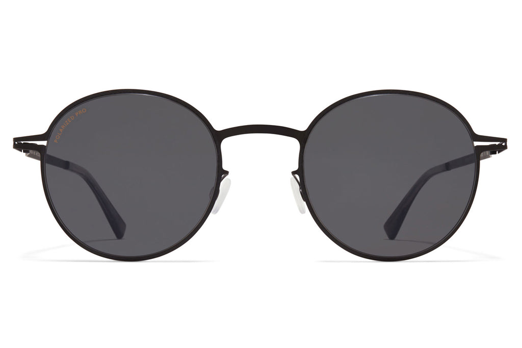 MYKITA - Nis Sunglasses Black with Polarized Pro Hi-Con Grey Lenses