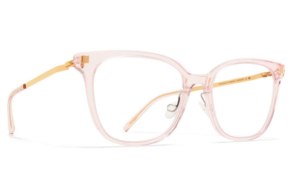 MYKITA® - Kalla Eyeglasses Rose Water/Champagne Gold with Nose Pads