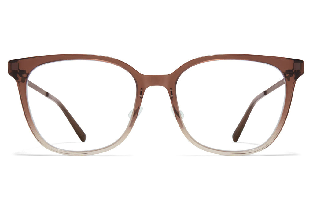 MYKITA® - Kalla Eyeglasses Brown Gradient/Mocca with Nose Pads