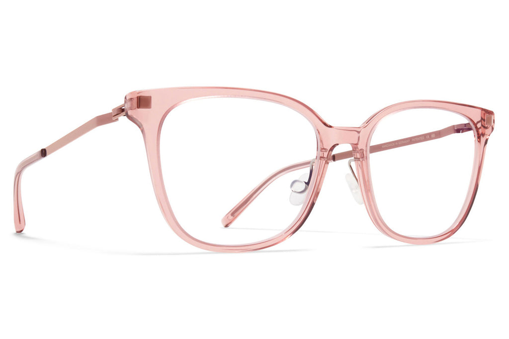 MYKITA® - Kalla Eyeglasses Melrose/Purple Bronze with Nose Pads