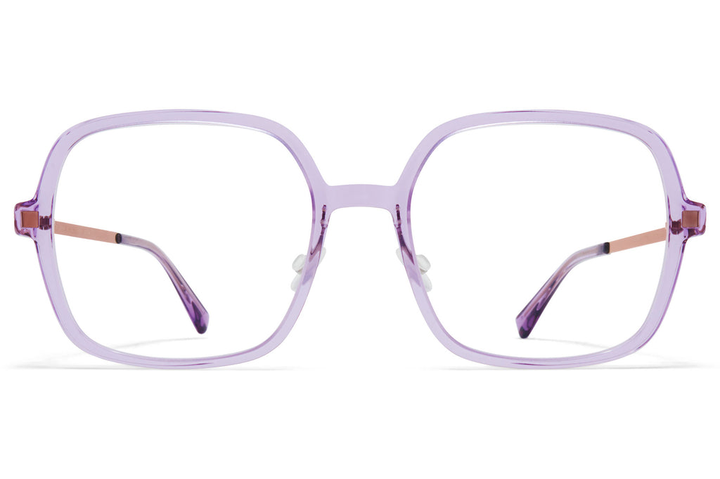 MYKITA® - Saima Eyeglasses Lavender Water/Purple Brown 
With Nose Pads