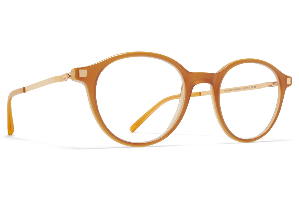 MYKITA® - Kolmar Eyeglasses Brown/Dark Brown/Glossy Gold