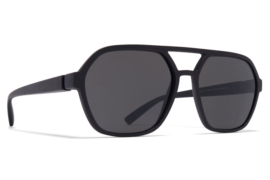 MYKITA - Hydra Sunglasses MD1 - Pitch Black with Dark Grey Solid Lenses