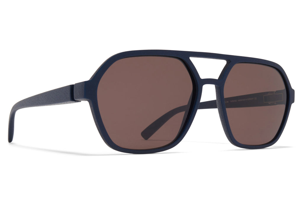 MYKITA - Hydra Sunglasses MD34 Indigo with Brown Solid Lenses