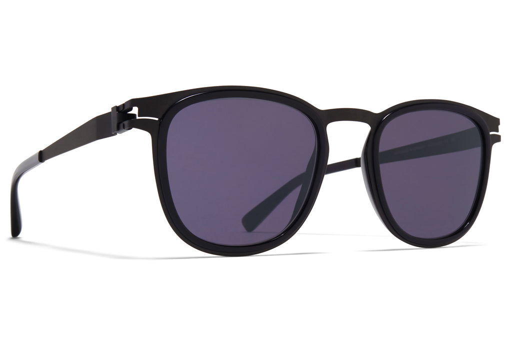 MYKITA® - Cantara Sunglasses Black/Black with Cool Grey Solid Lenses