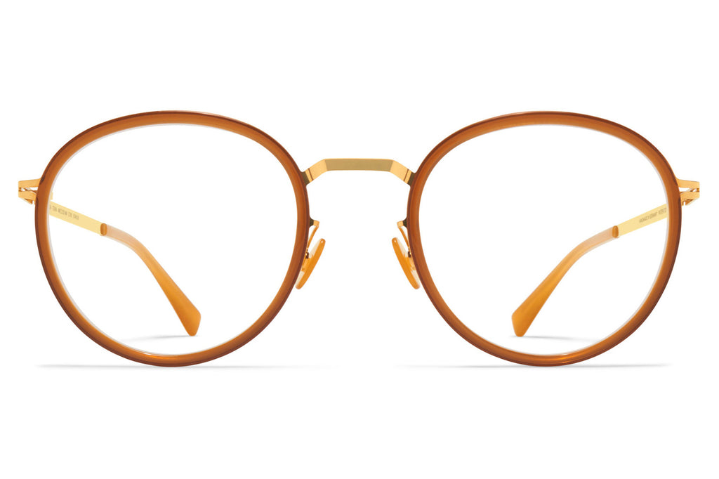 MYKITA® - Tuva Eyeglasses Glossy Gold/Brown