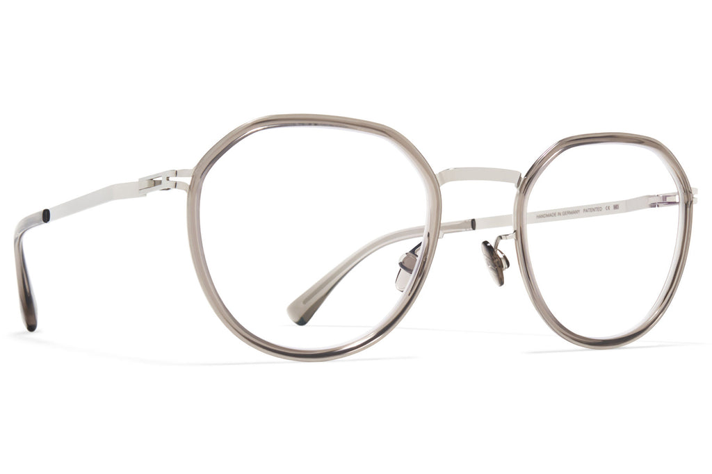 MYKITA® - Justus Eyeglasses Shiny Silver/Clear Ash