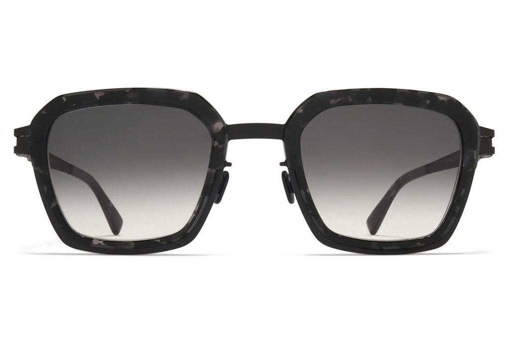 MYKITA® - Misty Sunglasses Black/Black Havana with Raw Black Gradient Lenses