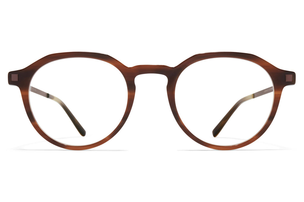 MYKITA® - Saga Eyeglasses Striped Brown/Mocca
