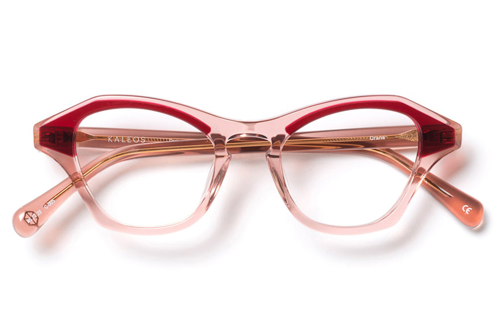 Kaleos Eyehunters - Crane Eyeglasses Transparent Pink