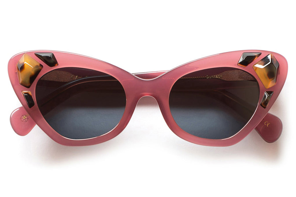 Kaleos Eyehunters - Dunnage Sunglasses Translucent Raspberry